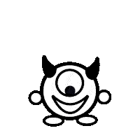 Pictogramme monstre